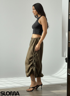 the limitless pants - matcha olive