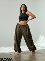 the limitless pants - matcha olive