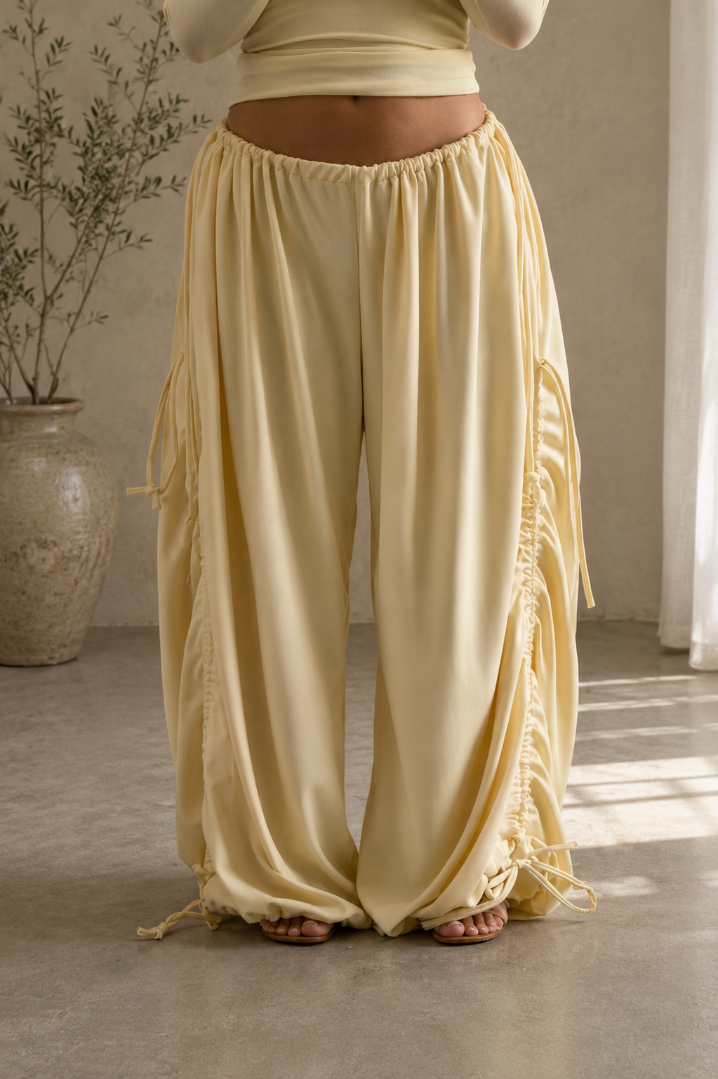 The Limitless Pants - Buttery Yellow