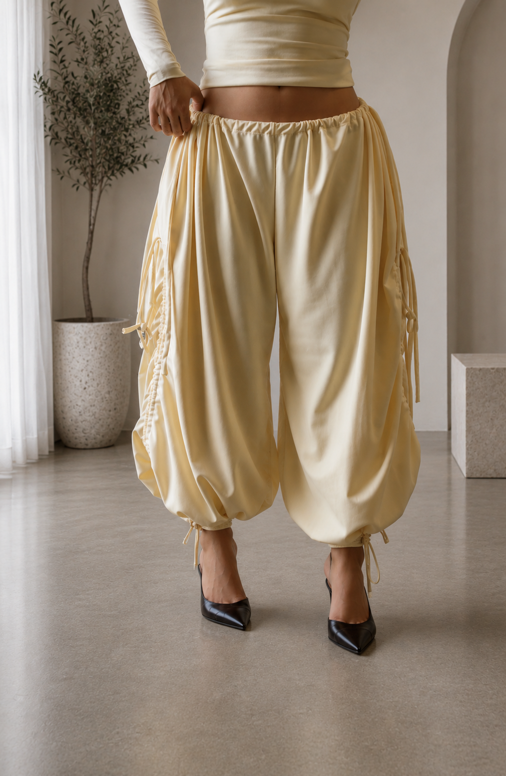 The Limitless Pants - Buttery Yellow