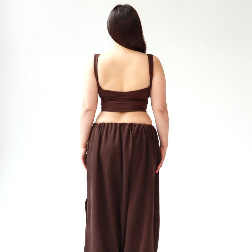 the limitless pants - cocoa brown
