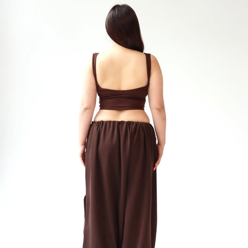 the limitless pants - cocoa brown