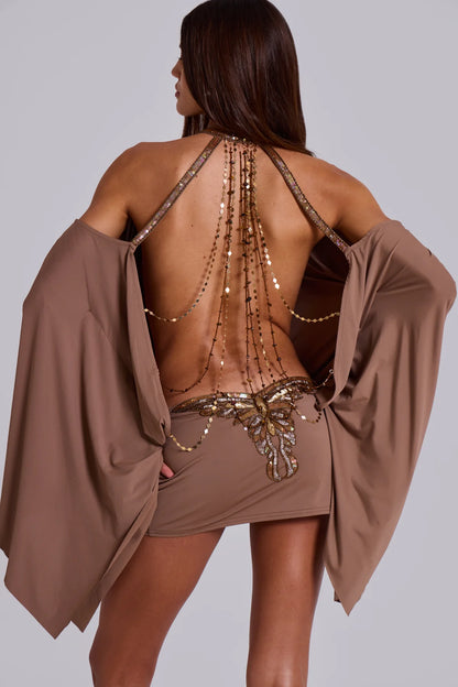 the sumi™ butterfly mini dress