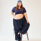 the limitless pants - navy blue